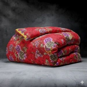 Red-Gold King Size Comforter